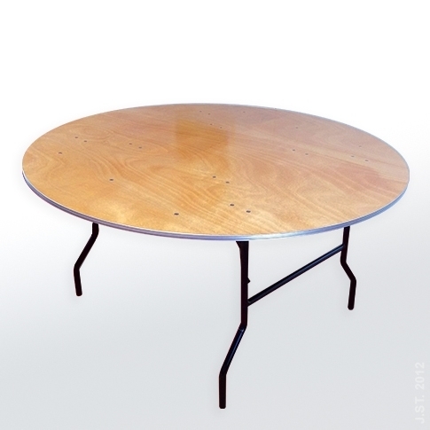 Bankett-Tisch rund 1,50m - mieten -